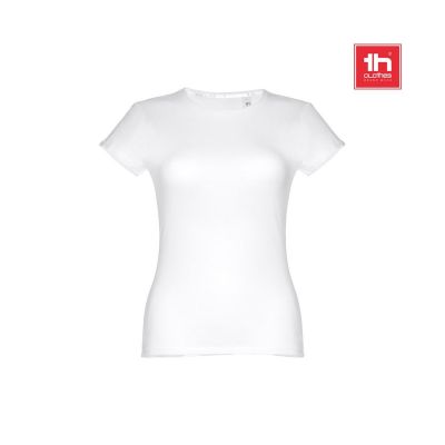 THC SOFIA WH - Tailliertes Damen-T-Shirt aus Baumwolle. Farbe Weiß