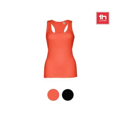 THC TIRANA - Ärmelloses Baumwoll-T-Shirt für Frauen