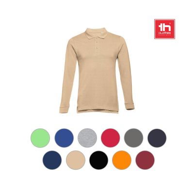 THC BERN 3XL - Herren Langarm-Poloshirt