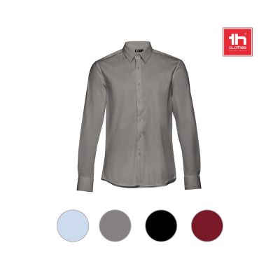 THC PARIS - Langärmeliges Popeline-Hemd für Herren