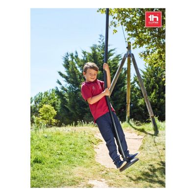 THC ADAM KIDS - Kurzärmeliges Baumwoll-Poloshirt für Kinder (unisex)