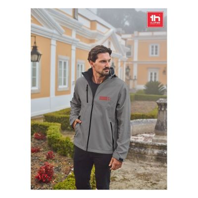 THC ZAGREB - Herren-Softshell-Jacke aus Polyester und Elastan