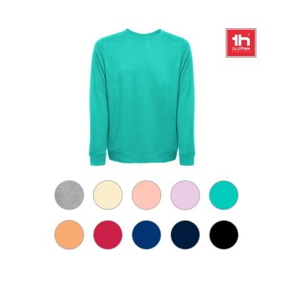 THC COLOMBO - Sweatshirt (unisex) aus italienischem Frottee ohne Knopfleiste