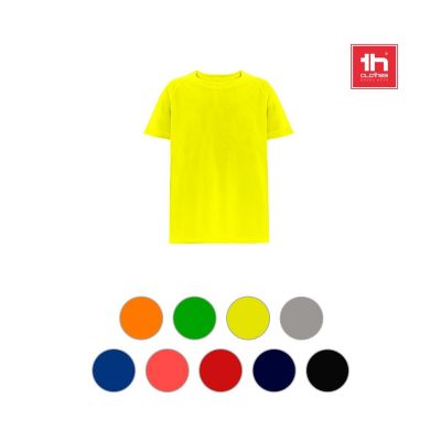 THC MOVE KIDS - Technisches T-Shirt mit kurzen Ärmeln aus Polyester für Kinder
