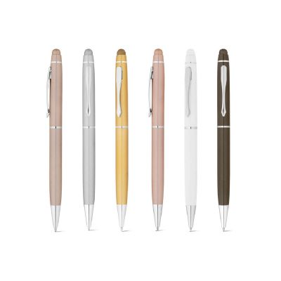 JULIE - Kugelschreiber aus recyceltes Aluminium (100 % rAL) mit Touchpen-Spitze