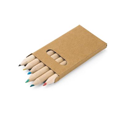 BIRD - Buntstift Schachtel mit 6 Buntstiften