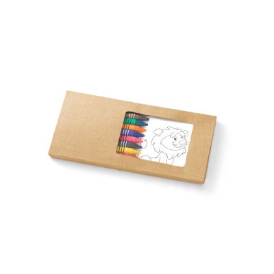 JAGUAR - Malset mit 8 Buntstiften