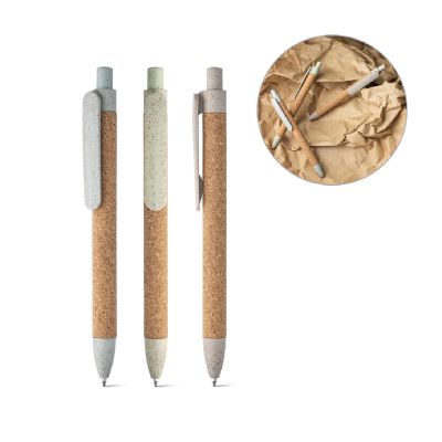 GOYA - Kugelschreiber aus Kork und Weizenstrohfaser