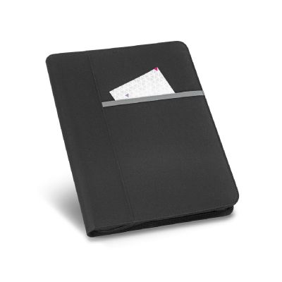 AUSTER - A4-Schreibmappe aus 600D mit linierte Seiten Schreibblock