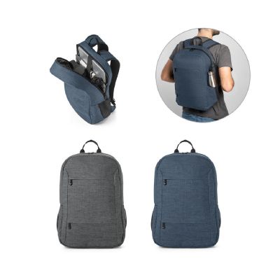 BUSINESS - Laptop-Rucksack aus 300D recyceltes Polyester