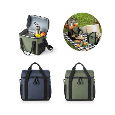 ROMA M - Gepolsterte Kühltasche aus recyceltem Polyester 600D Ripstop 11 L