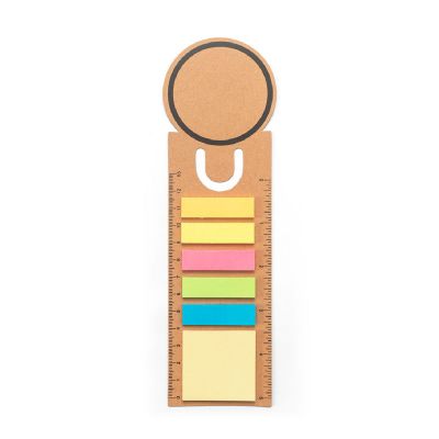 SAWYER - Büroset 3-in-1- aus 100 % Recyclingpapier mit runder Oberseite und schwarzem Aufdruck rundum