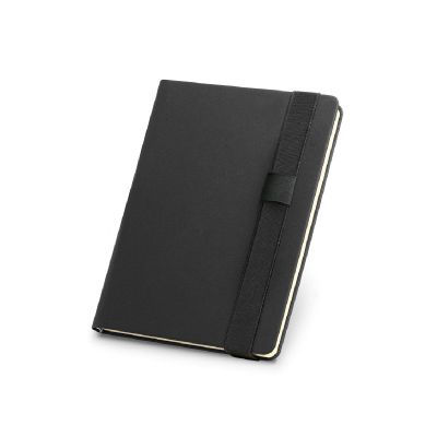 SHAKESPEARE - A5-Notizblock aus PU mit glatten elfenbeinfarbenen Blättern