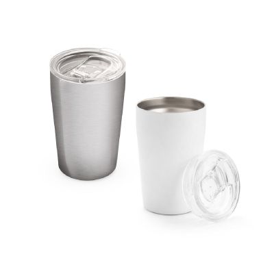 SLIDER - Reisebecher (Sublimation) aus Edelstahl 380 ml