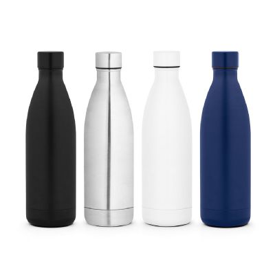 RE-BUFFON XL - Doppelwandige Trinfklasche aus Edelstahl (90% recycelt) 1L