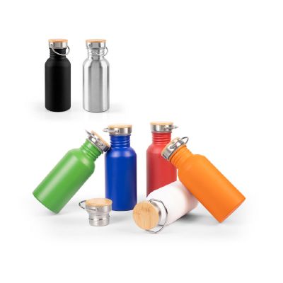 EWING - Edelstahlflasche (90 % recycelt) mit einwandiger Ausführung