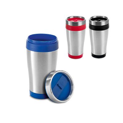 BATUM - Reisebecher aus Edelstahl und PP, 420 ml