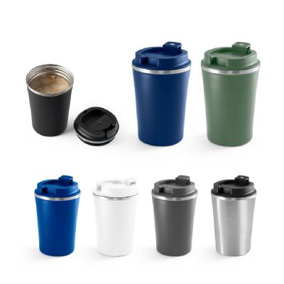 PHELPS - Reisebecher aus Edelstahl und PP 470 ml