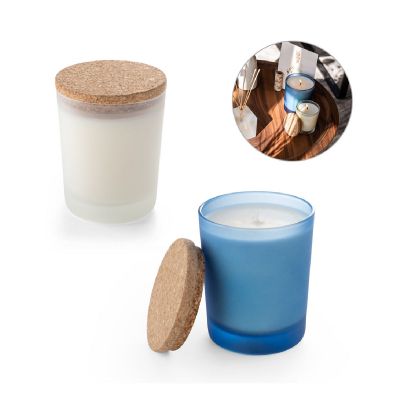 DUVAL - Aromatische Kerze in Glasbecher mit cork 180 g