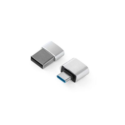 MINSKY - Set aus 2 Aluminium USB-A / USB-C Adaptern