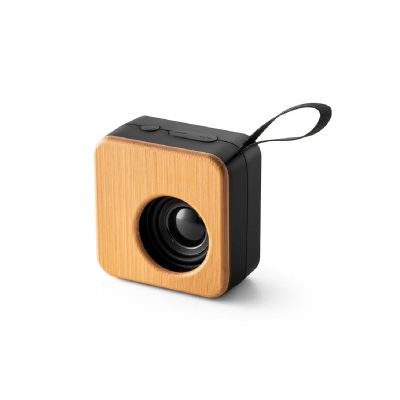 MAYER - Lautsprecher 3W mit 4 Stunden Akkulaufzeit aus Recyceltes ABS (100% rABS) und Bambus