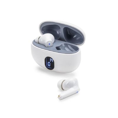 CAETANO - Wireless Earphones aus Recyceltes ABS (100% rABS) mit 4 Stunden Akkulaufzeit