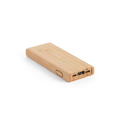 KOHN - Powerbank 5'000 mAh aus Bambus