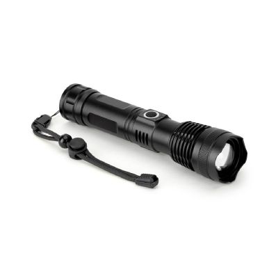 YVIAN - Recycled aluminium rechargeable torch (100% rAL) 10 W