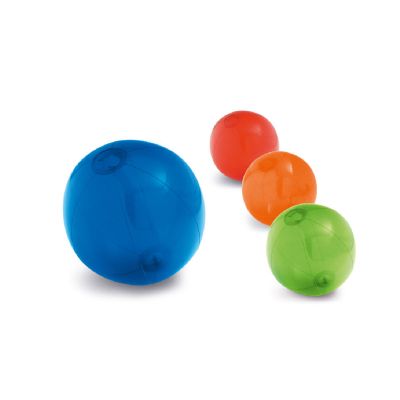 PECONIC - Strandball aufblasbar aus lichtdurchlässigem PVC