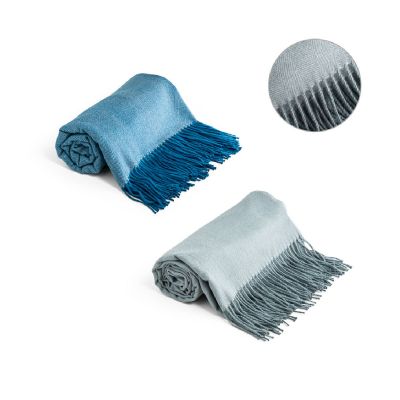 SMOOTH - Decke aus 100% Acryl mit einem Band für Personalisierungskarte (270 g/m²)