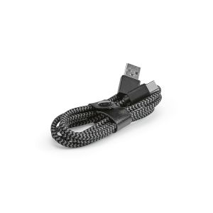 LEIBNIZ CABLE - Leibniz Kabel aus rPET. 1 m. USB-C auf USB-A. Schnellladefunktion