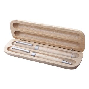 NAWODU - Kugelschreiber Set aus Holz