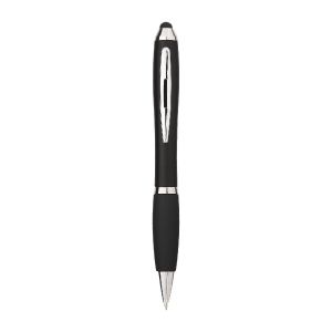 NASH - Stylus bunter Kugelschreiber mit schwarzem Griff (schwarze Mine)
