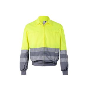 VL NEPTUNE - Zweifarbige Twill-Jacke (210g/m²) aus Polyester (80%) und Baumwolle (20%)