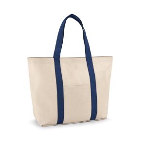 VILLE - Tragetasche aus 100% Canvas-Baumwolle mit einer Innentasche (280 g/m²)