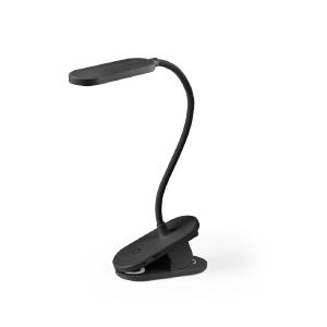 NESBIT II - Tragbare Schreibtischlampe mit Clip und 30 Stunden Betriebsdauer aus 65 % rABS