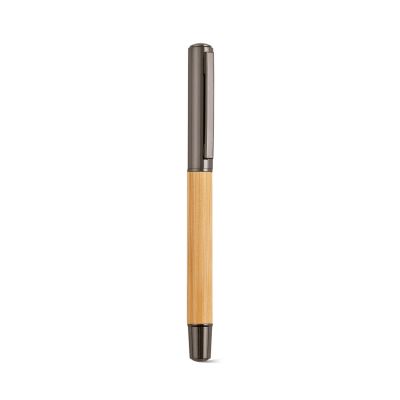 AESCHYLUS PEN - Aeschylus Kugelschreiber recy. Edelstahl Blau Mine