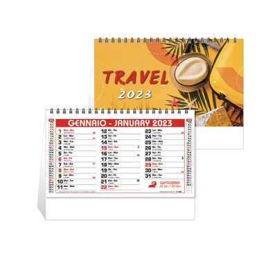 TRAVEL - tischkalender zum Thema Reisen