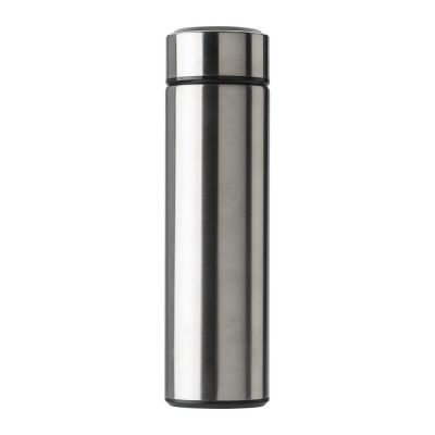 FATIMA - Edelstahl-Thermosflasche (450 ml) mit LED-Anzeige 