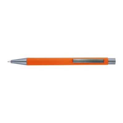 EMMETT - Kugelschreiber mit Softtouch-Oberfläche und Glanzgravur 