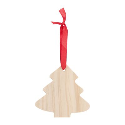 IMANI - Weihnachtsbaumanhänger aus Holz 