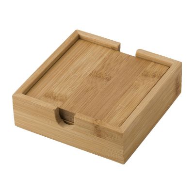 ARCHER - Untersetzer-Set aus Bambus 