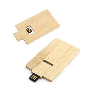 CARDWOOD - USB-Stick kreditkarte aus Holz