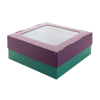 CREABOX GIFT BOX WINDOW L - Geschenkbox