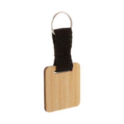 STROPP - Bambus-Schlüsselanhänger, Quadrat