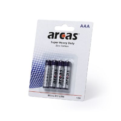 AAA/ R03 - Blister 4 Batterien 1,5V