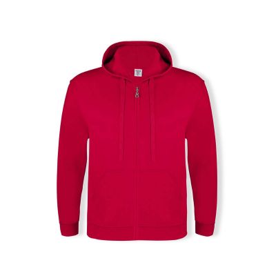 SWZ280 - Erwachsene Sweatshirt mit Kapuze + Reißverschluss 