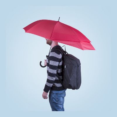 KOLPER - Ausziehbare Regenschirm