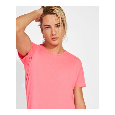 MORAGA - T-Shirt kurzarm in fluoreszierenden Farben