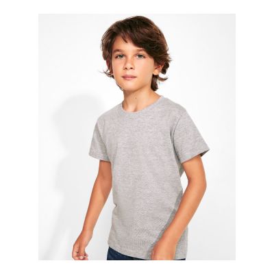 ANNISTON KIDS - Kurzärmeliges T-Shirt mit doppeltem Rundhalsausschnitt mit Elasthan